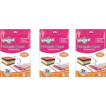 Vindex Vakumlu Giyisi Yastık Yorgan Saklama Torbası Poşeti Hurç - Jumbo - 73x130 Cm. - 3 Paket Diğer