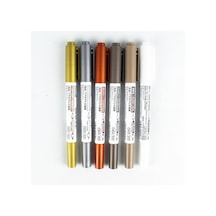 Mr.hobby Cms-01 5 Renk Ve Cm100 Marker Detaylandırma Kalemi Seti Standart