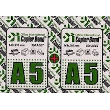 Vege Copier Bond A5 Fotokopi Kağıdı A4 Yarısı 1000 Sy