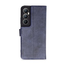Newface Realme C65 Kılıf Trend S Plus Kapaklı Kılıf - Lacivert Çok Renkli