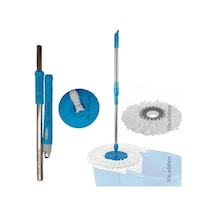 Dönerli Mop Kovası Için Komple Yedek Paspas Set, Toplam 2 Adet Paspas Ile Microfiber Mob,dönerli Sap