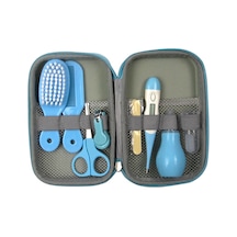 Samdoo Mavi Bebek Tırnak Kırıcı Ve Burun Emici C Modeli Kombinasyon Seti - Toksiksiz, Dayanıklı Anne Ve Çocuk Ürünü