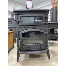 Sirius Maxi Yan Kapak Şömine Döküm Soba Fs-011 Yk