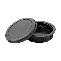 Canon Uyumlu Eos Body Kapağı ve Lens Arka Kapağı