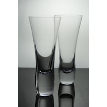 Paşabahçe El İmalatı Kristal Dolgu Taban 6 Lı Bardak 12227 - Şeffaf