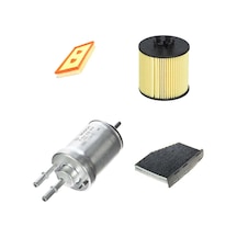 Bosch Filtre Bakım Seti Volkswagen Eos 1.6 Fsı Benzinli 2006-2008 Hava + Yağ F + Yakıt F. + Polen Sardes