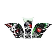Cf Moto 250 Nk 2018 - 2022 Uyumlu Gece Yanan Doğal Renk Fosforlu Tank Pad Set 005 Standart