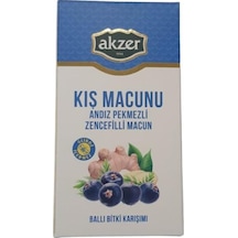 Akzer Kış Macunu Andız Pekmezli Zencefilli Ballı Karışım 300 G