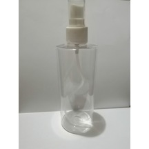 250Ml Şeffaf Plastik Şişe+Sprey Başlık.50 Adet