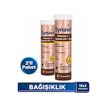 Dynavit C-d Vitamini Ve Çinko 15 Efervesan Tablet - 2'li Avantaj Paket