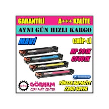 Hp M252N Uyumlu Toner Mavi (Cf401X-Cf201A)