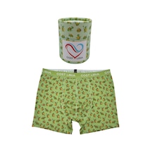 Gost Liria Tortoise Desenli Erkek Boxer Yeşil Gost Liria Tortoise Desenli Erkek Boxer Yeşil