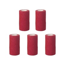 Sayberk Kendinden Yapışkanlı Bandaj Kırmızı 10 CM x 4.5 M 5'li