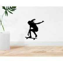 Bk Home Kaykaycı Tasarımlı Duvar Sticker-1