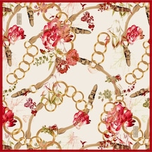 La Boutique Güz Eşarp 2511-07 90x90 Karışık