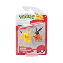 Pokemon Battle 2'li Figür Seti Pikachu + Tepig Pkw4067 Pokemon