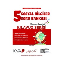 5. Sınıf Kılavuz Serisi Sosyal Bilgiler Soru Bankası- KVA Yayınları