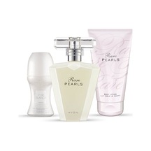 Avon Rare Pearls Kadın Parfüm EDP 50 ML + Pur Blanca Roll On 50 ML + Rare Pearls Vücut Losyonu 150 ML
