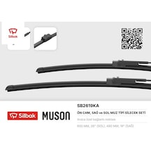 Silecek Süpürgesi Muz Tipi 650/480mm C5 01-03 - Prımera Iı Sılbak