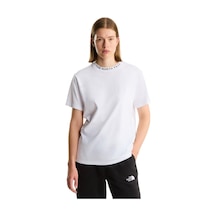 F0a8gusfn41-r The North Face W Zumu Relaxed Short Sleeve Tee-graphıc Kadın T-shirt Beyaz F0a8gusfn41-r