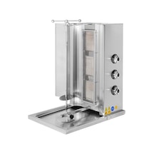 Karacasan Endüstriyel Lpg Tüplü 3 Radyanlı Döner Ocağı Makinesi Krcs.sdogl.3