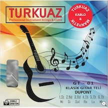 Turkuaz Gt-01 Klasik Gitar Teli Takım