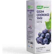 Yeşil Pazar Üzüm Çekirdeği Yağı 20 ML