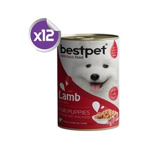 Bestpet Kuzu Etli Konserve Yavru Köpek Maması 12 x 400 G