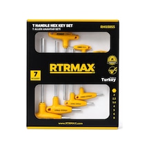 Rtrmax T Allen Anahtar Takımı 7'li