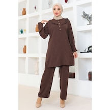 İbrahim Burak Etiler Collectıon Takım Elbise Koyu Kahverengi 102