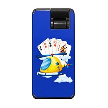 Hunter Tek Torch Pürmüz Lacivert İskambil Puro Çakmağı Ack047
