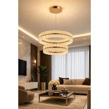 Modern Premium Led 3 Renkli Sarkıt Avize 248w Salon Mutfak Avizeleri Oturma Odası Avizesi Beyaz
