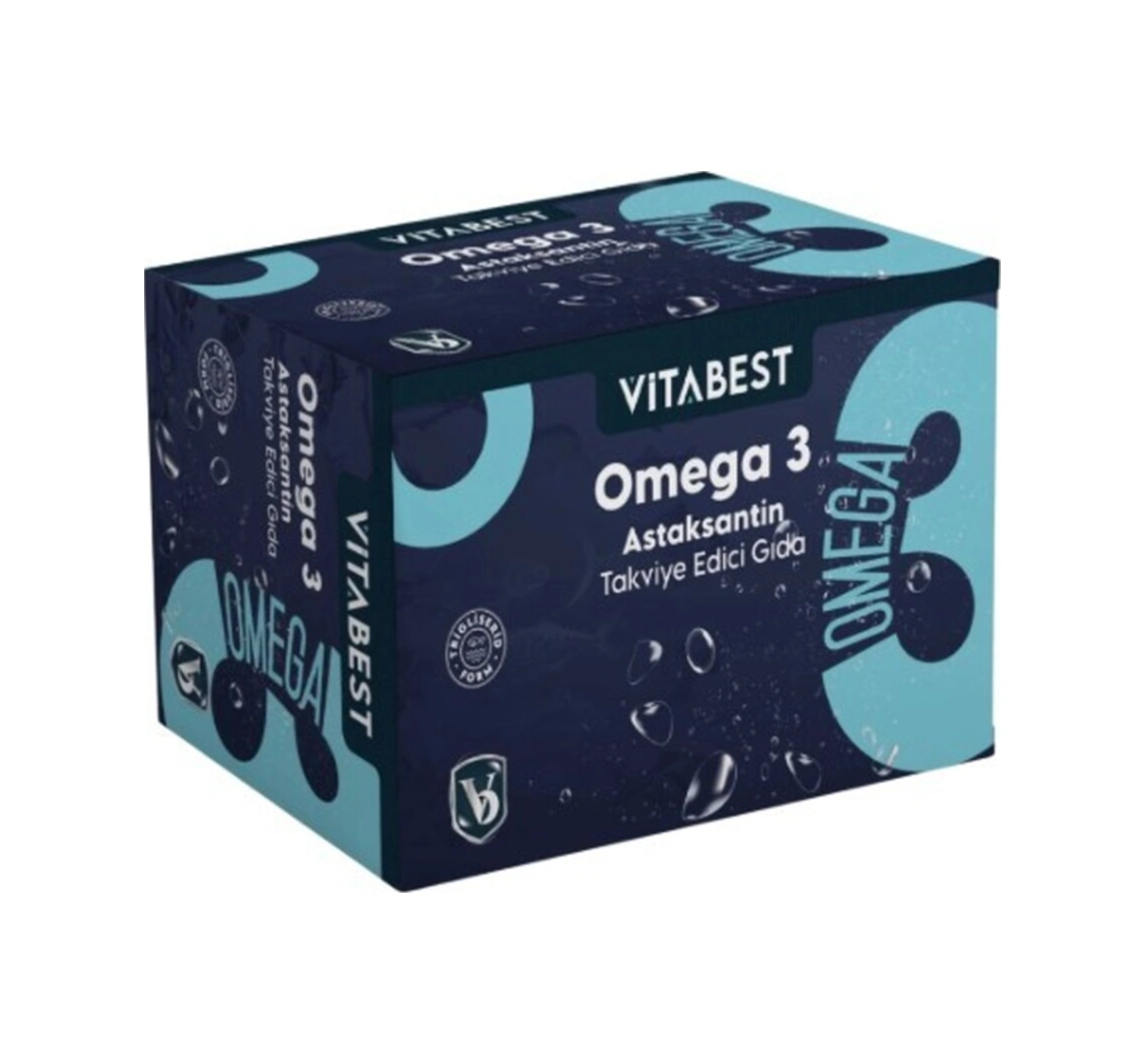 Vitabest Omega 3 Astaksantin 90 Yumuşak Kapsül