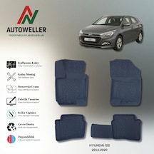 Hyundai İ20 2014-2020 Uyumlu Havuzlu Oto Paspas