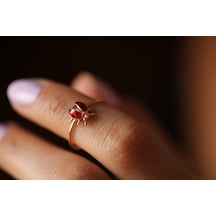 Reis Kuyumculuk T6125 Uç Uç Böceği Yüzük Altın Yüzük