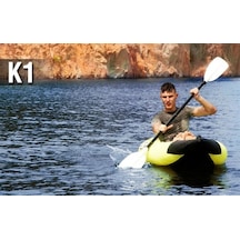 Aqua Marina K1 Advanced Kayak Inflatable Floor Kürekli