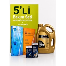 Bosch-waben Volkswagen Arteon 2.0 Dizel Filtre Bakım Seti-supermax Oil 10w40 4 Lt 2017-2020 4 Lü