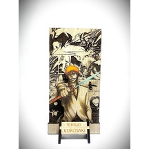 Dükkan Design Lazer Kazıma El Boyama Bleach Ahşap Biblo Demonte