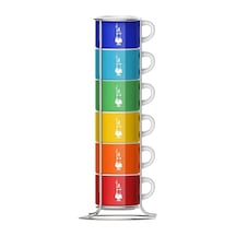 Bialetti - 6'lı İstiflenebilir Fincan Seti