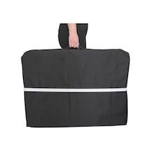 Katlanır Yatak Yer Yatağı Sünger Yatak Taşınabilen Tek Kişilik 80x180 Siyah-6 Cm