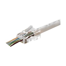 Ontech - Orıng Mpc6u3ez Cat6 Plug U/utp Ezrj45 Yeni Nesil Altın Uç Konnektör 100 Lü Paket
