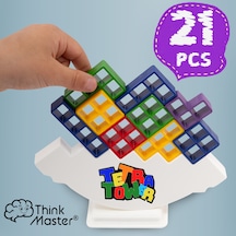 Thinkmaster Tetra Kule Denge Oyuncağı Eğitici Kutu Oyuncak Tetris Kule Tetra Tower
