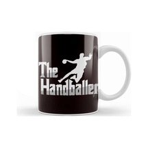 Handballer Handball Player Ball Sports Team Coach Trainer Kupa Bardak Porselen Karışık