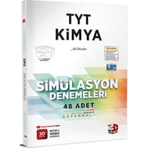 TYT 3D Simulasyon Kimya Denemeleri -  3D Yayınları