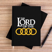 Lord Of The Audi Siyah Çizgisiz Kanvas Defter