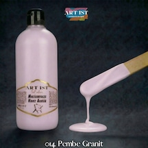 Multisurfaces Hibrit Akrilik Boyalar - 014 Pembe Granit Ahşap, Taş Tozu, Hobi, Dıy