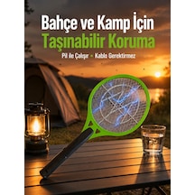 Mey İthalat Taşınabilir Elektronik Sinek Kovucu Balkon, Bahçe Ve Kamp İçin İdeal Yeni Nesil