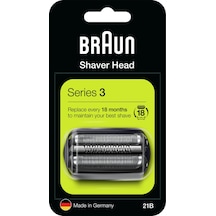 Braun Series 3 21B Tıraş Makinesi Yedek Başlığı - Siyah
