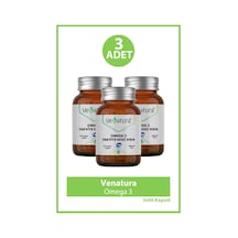 Venatura Omega 3 60 Kapsül 3 Adet