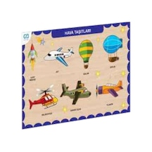 Ahşap Hava Taşıtları Eğitici Set